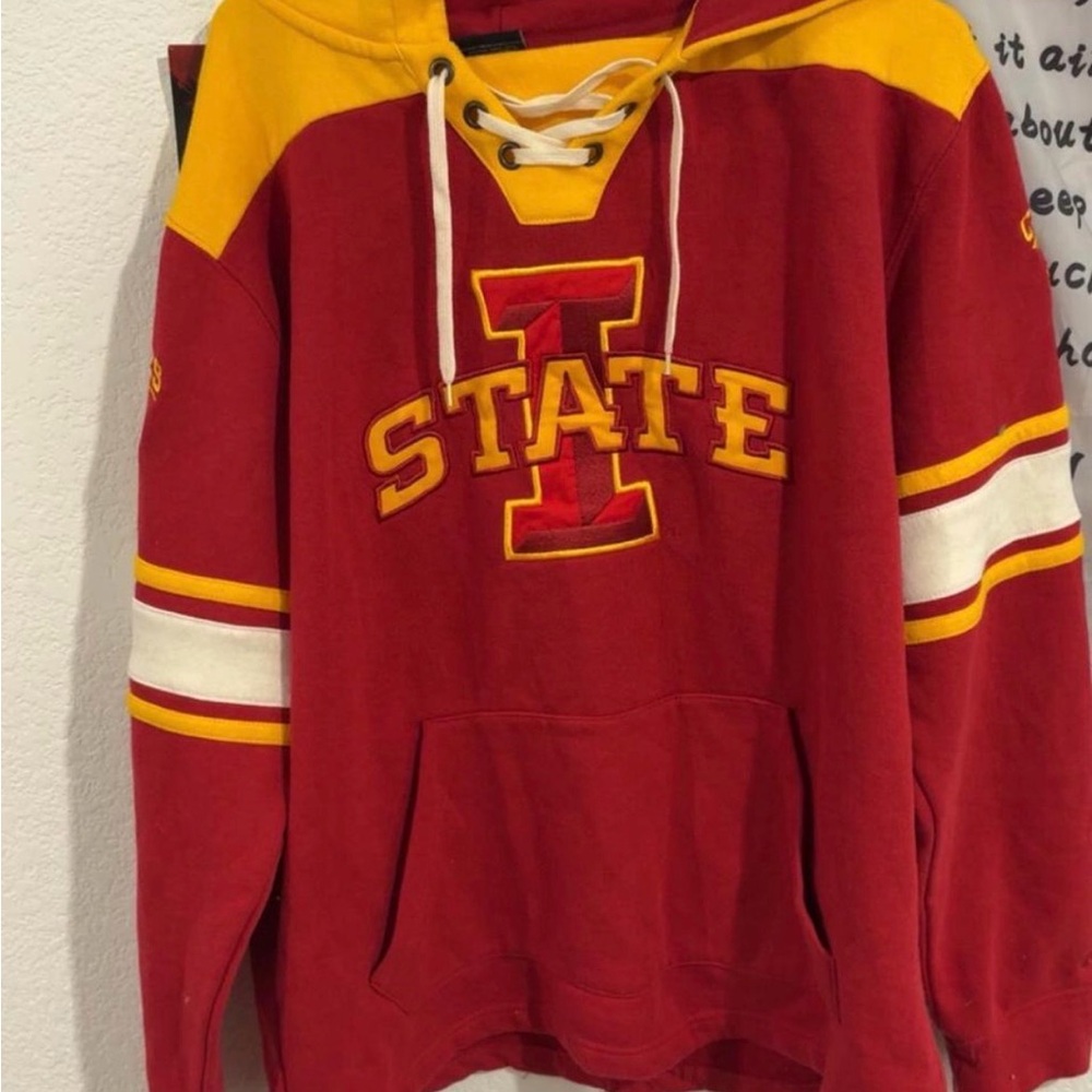 Iowa State Red and Yellow Hoodie